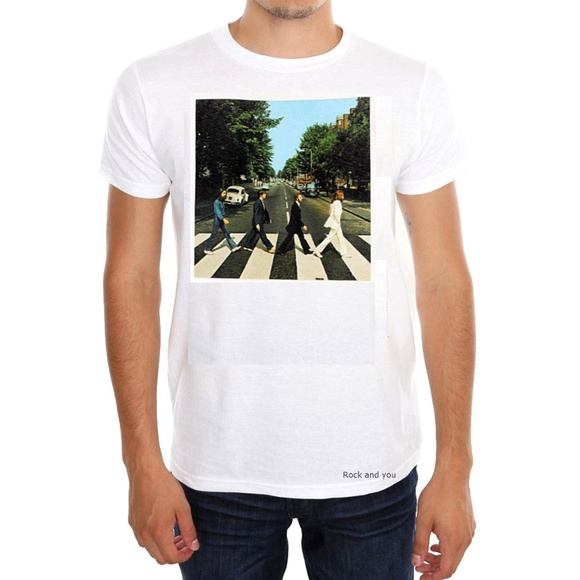 The Beatles Other - Beatles Abbey Road rock Official cotton T-Shirt M L XL NWT